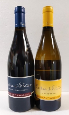 ベルトラン・アンブロワーズ コトー・ブルギニョン レトル デロイーズ2023赤 ＋ 同ブラン2023白の2本セット！