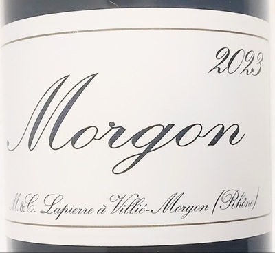 マルセル ラピエール Morgon モルゴン 2023赤