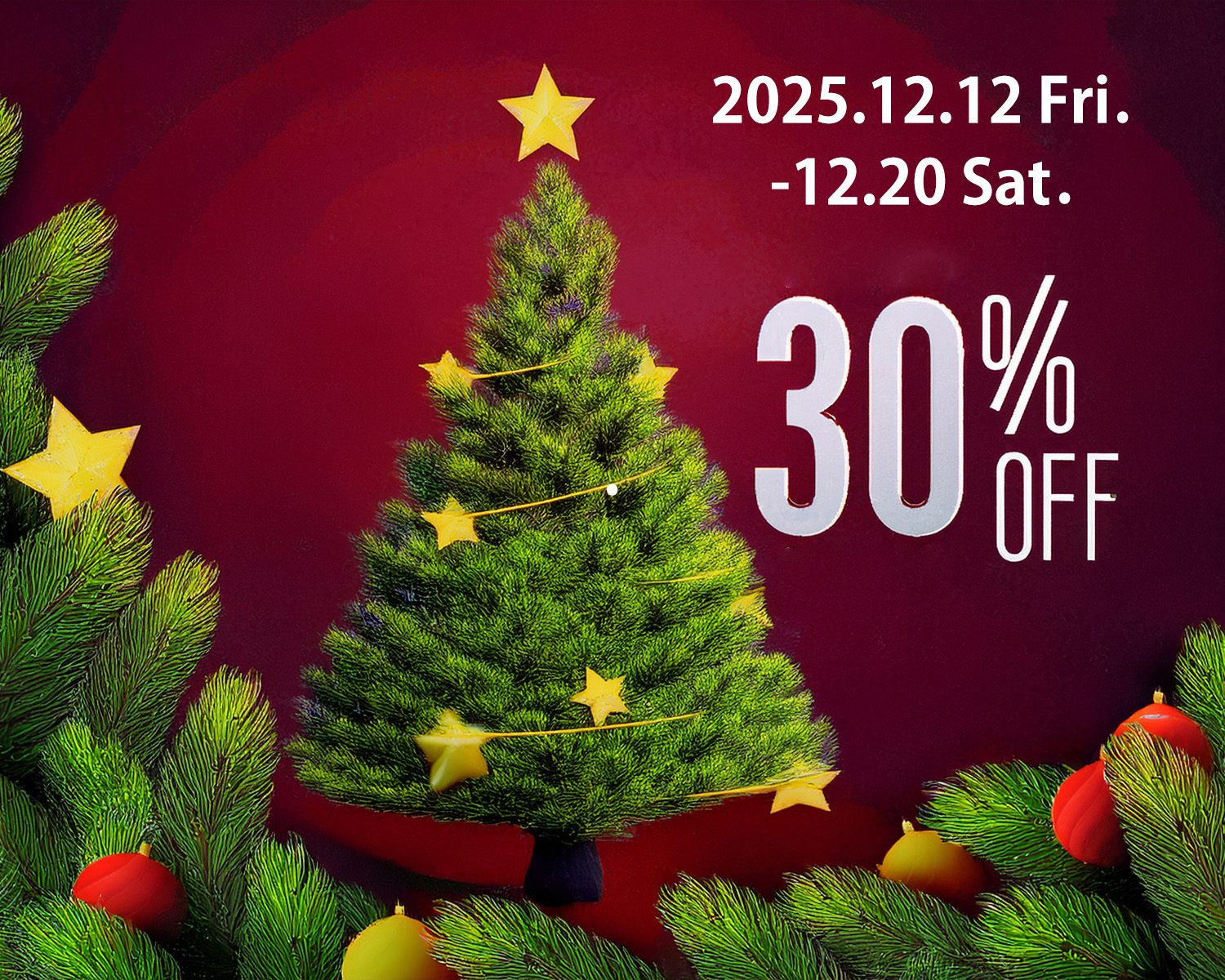 【会員様限定】3,000円以上で30%OFFセール開催！