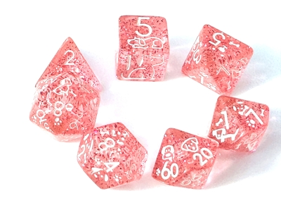 ピンクのわんちゃん 7P