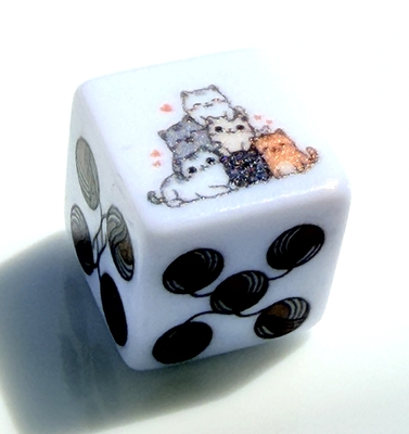 毛糸玉とねこちゃん D6