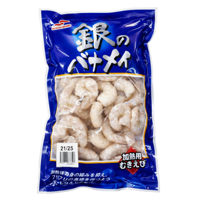 銀のバナメイむきえび（加熱用）1kg 冷凍