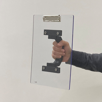 携帯透明防護盾