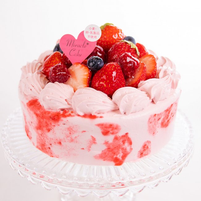 乳製品不使用のベリーパフェのレシピ