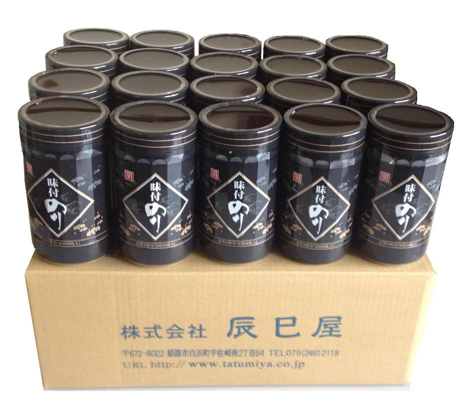 味付海苔ボトル8切48枚詰 板のり6枚入×20個詰 | 辰巳屋 Web−Shop