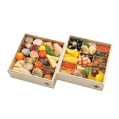 015【京料理 たん熊北店】二段重(約2人前)