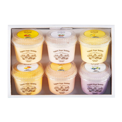 込冷FA−40/6247ヨーグルトフォーシーズンズ フルーツヨーグルトアソート6個入