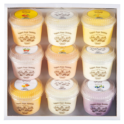 込冷FA−50/6248ヨーグルトフォーシーズンズ フルーツヨーグルトアソート9個入