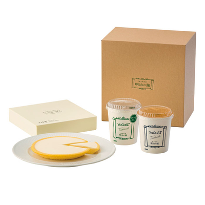 込冷S−47/6276明治の館 チーズケーキニルバーナ＆ヨーグルト詰合せ