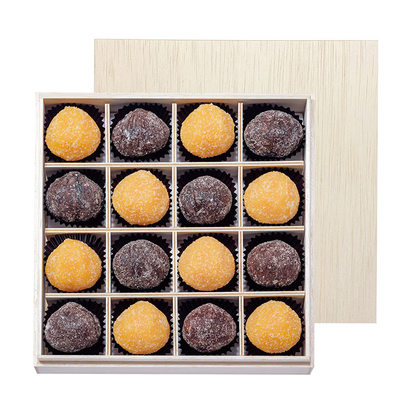 県無MR−50/6234銀座鈴屋 栗甘納糖木箱入り