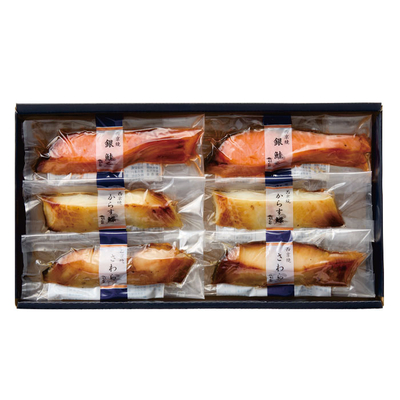 込凍YA50/2704築地なが田 西京焼詰合せ