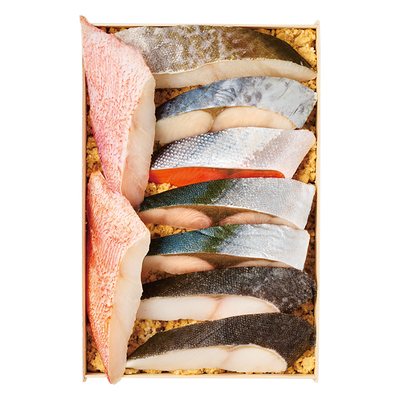 込冷ﾅﾐ10A/2827鈴波 魚介みりん粕漬詰合せ