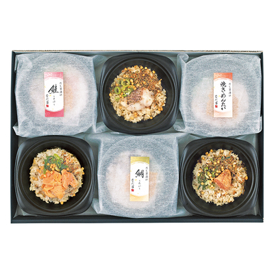 込凍DC−5B/2721なだ万 一膳だし茶漬けセット