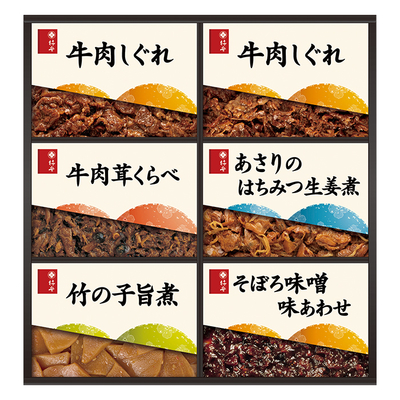 全SW40/4711柿安 料亭しぐれ煮詰合せ