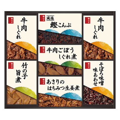 全SW50/4712柿安 料亭しぐれ煮詰合せ