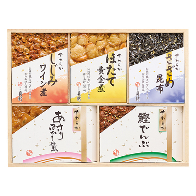 全SK−30/4708銀座新之助貝新 やわらか煮詰合せ