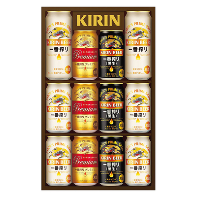 K&minus;IPF3/1735キリン 一番搾り3種飲みくらべ※出荷量調整のため、商品の販売を中止させていただいております。