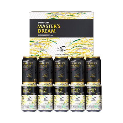 DMB3S/1758サントリー ザ・プレミアム・モルツ 「夢」マスターズドリームダブルセット※出荷量調整のため、商品の販売を中止させていただいております。