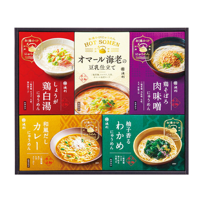 全ADA−300/3702池利 お湯かけ3分 手延べにゅうめん詰合せ