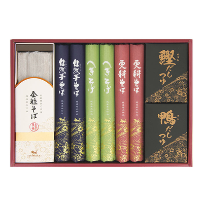 県無KJ30A/3709自然芋そば詰合せ