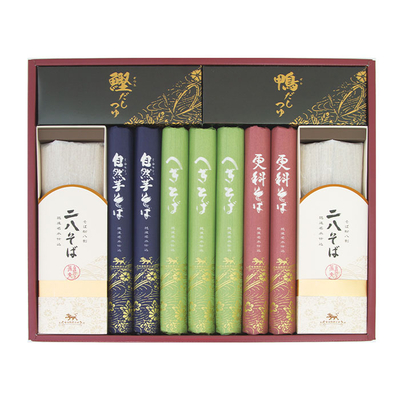 県無KJ50N/3710自然芋そば詰合せ