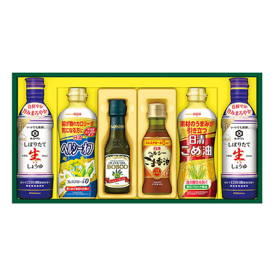 県無NK−30/3790日清 ヘルシーオイル＆生醤油ギフト
