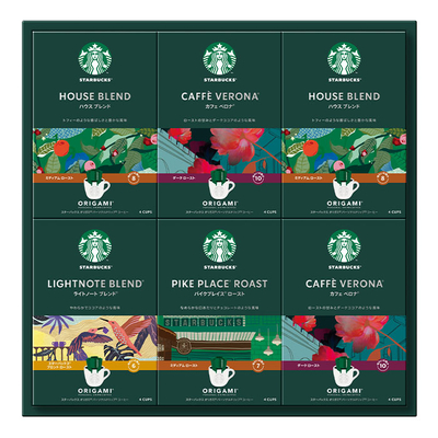 全SBX&minus;50B/3740スターバックス オリガミギフト