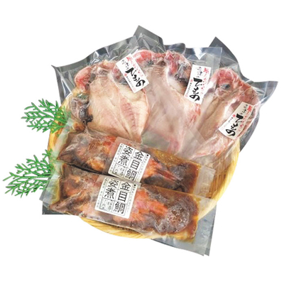 込凍大･TSN−5K/3998金目鯛姿煮＆干物詰合せ