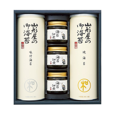 県無MTN−300/4759山形屋海苔・佃煮詰合せ