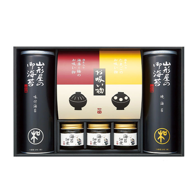 県無MTNF−500/4761山形屋海苔・佃煮・お吸い物詰合せ