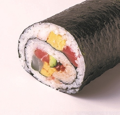 M-1＜北辰鮨＞匠海鮮巻(本まぐろ・かに入)【お渡しは2月3日(火)のみ】