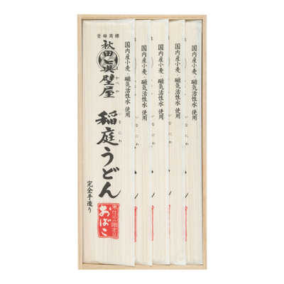 全O&minus;30/3741眞壁屋 国内産小麦稲庭うどん