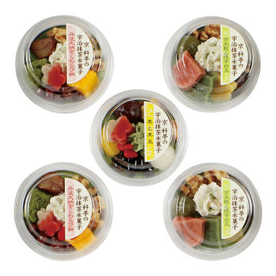 込凍WU&minus;50E/4725京・料亭わらびの里 京料亭の宇治抹茶水菓子