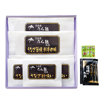 込凍TKUK2380SK/2739〈京料理 たん熊北店〉うなぎ蒲焼料亭の味 うなぎ肝吸い付き