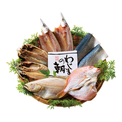 込凍WH&minus;50/2975西脇水産 わじまの朝干物詰合せ