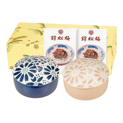 全SK/4720錦松梅 有田焼容器入