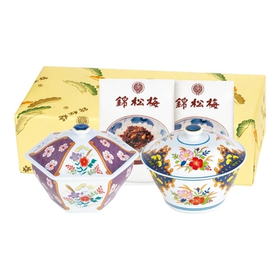 全SW/4722錦松梅 有田焼容器入