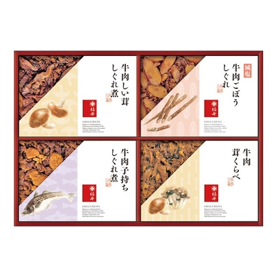 全K30/4711柿安 牛肉しぐれ煮詰合せ