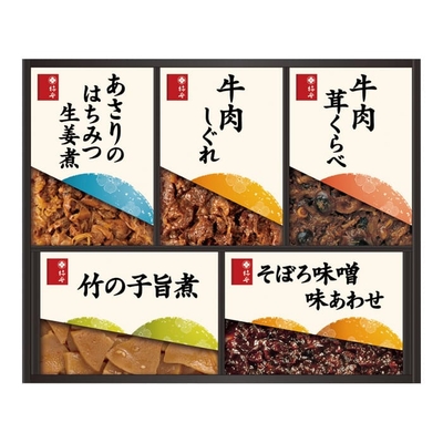 全SW30/4708柿安 料亭しぐれ煮詰合せ