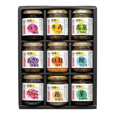 全BG&minus;50/4734酒悦 減塩佃煮・惣菜詰合せ瓶詰