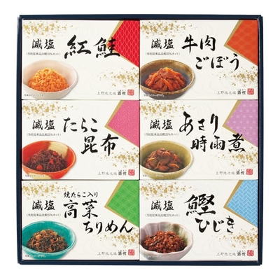県無HG&minus;35/4736酒悦 減塩佃煮・惣菜詰合せ