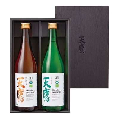 込常TJG/1715天鷹 有機純米・有機純米吟醸セット