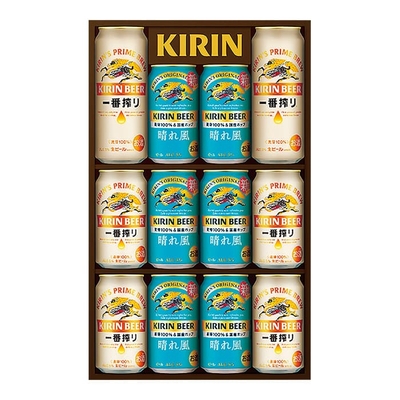 K&minus;IH3/1738キリン 一番搾り生ビール・晴れ風セット