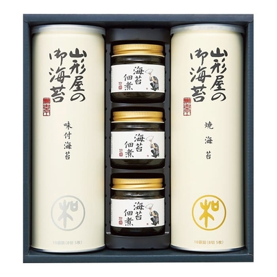 県無MTN&minus;300/4754山形屋海苔・佃煮詰合せ