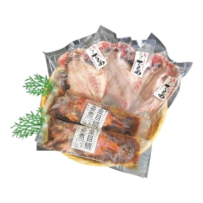 込凍大･TSN&minus;5K/3998金目鯛姿煮＆干物詰合せ