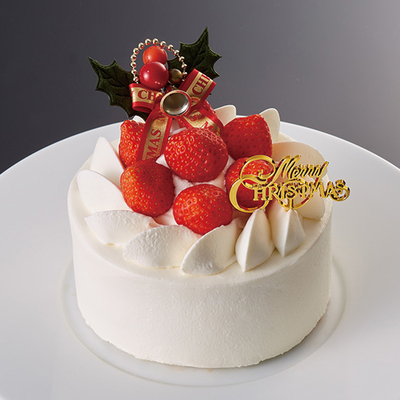 A-15〈明治記念館 菓乃実の杜〉苺のクリスマスデコレーション