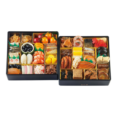 019【日本料理 なだ万】二段重(約3人前)