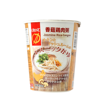 オリエント　チキンとマッシュルームのエスニックがゆ 55g