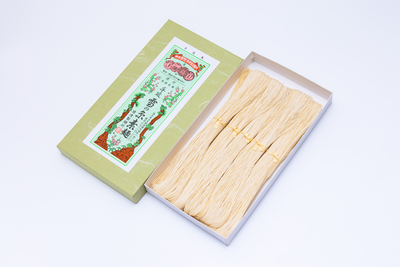 ※毎月1日販売※曲素麺・５束（化粧箱入り）