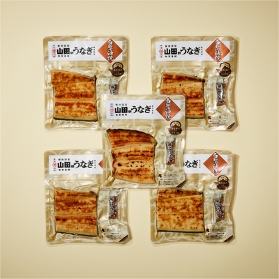 山田の鰻　白醤油焼き　化粧袋カット真空　一食用